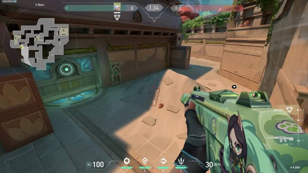 Новая карта Valorant Lotus: механика, локации, вызовы — изображение 8