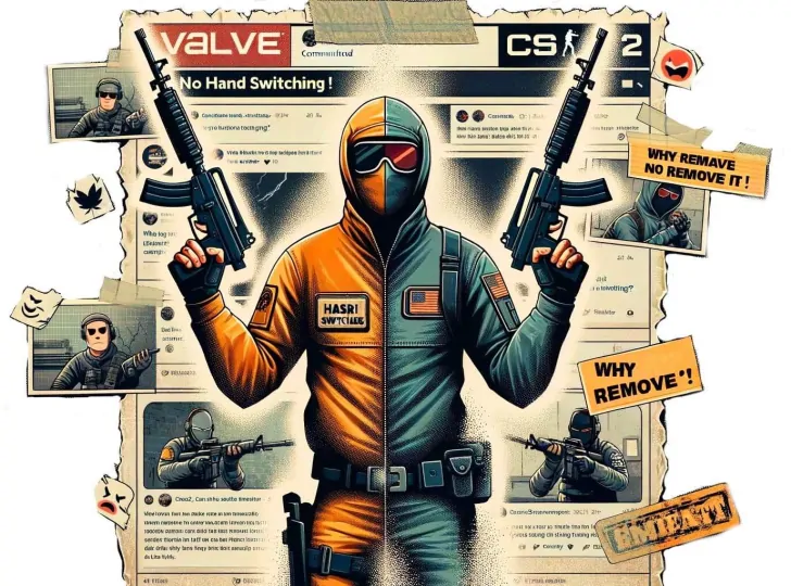 Переключение рук в CS2: возможно ли держать оружие в левой руке? — изображение 2