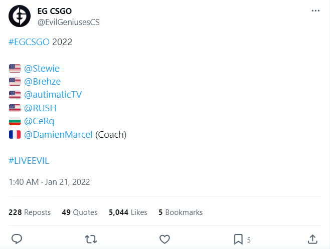 EG заканчивается направлением CS — изображение 3