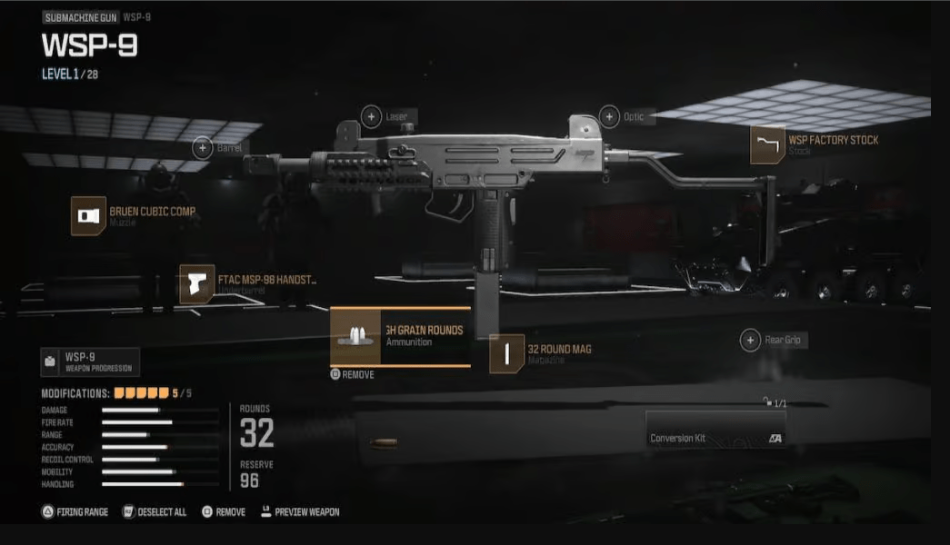 Конфигурация WSP-9 в Warzone лучшая настройкаn — изображение 3