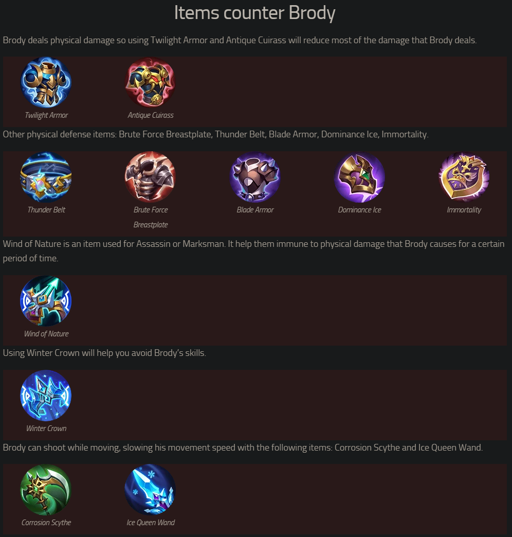 Лучшие контрмеры для Броди в Mobile Legends – Топ 3 героя, чтобы остановить его — изображение 3