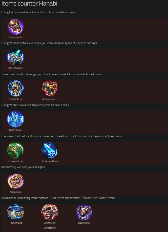 Лучшие контргерои против Ханаби в Mobile Legends — Топ-3 героя для доминирования над ней — изображение 4