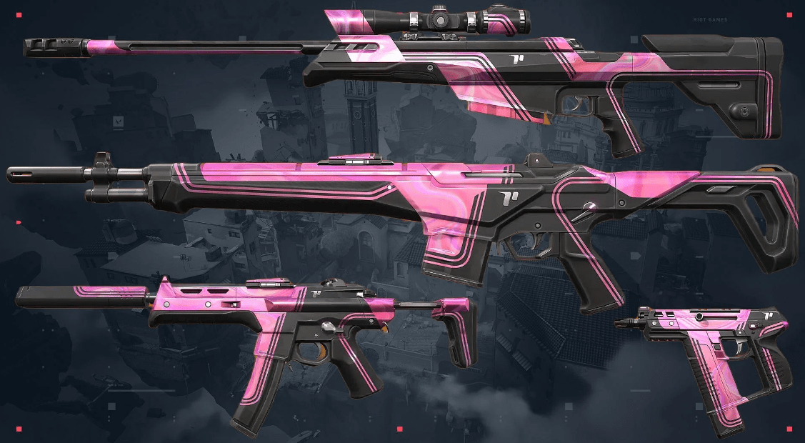Скоро появится первое изображение розовой коллекции Valorant на китайских форумах — изображение 1