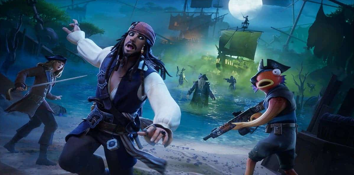 Взломанные детали коллаборации Fortnite X Pirates of the Caribbean — изображение 1