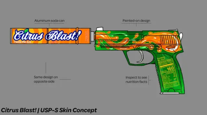 Необычные скины CS2 обнаружены на Reddit — от визуально впечатляющих до революционных дизайнов — изображение 4