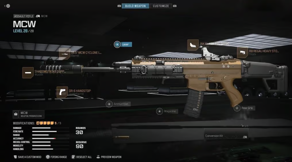 Лучшее снаряжение MCW Modern Warfare 3 Season 4 Reloaded — изображение 1