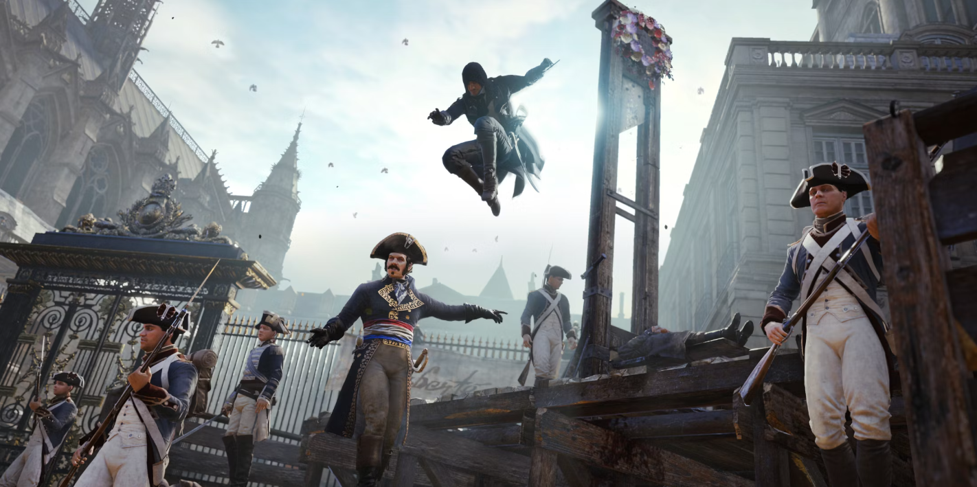 Десятилетнее возрождение: Assassin’s Creed Unity наблюдает неожиданный рост игроков через десятилетие после запускаn — изображение 1