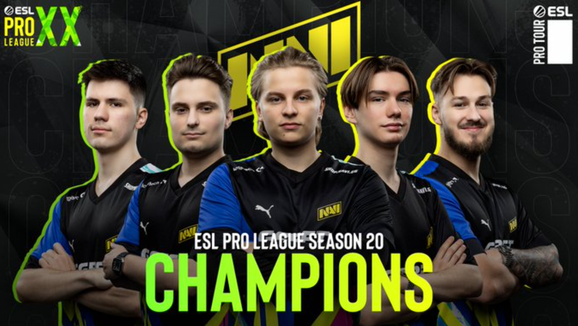 NAVI побеждает как чемпионы ESL Pro League Season 20n — изображение 1