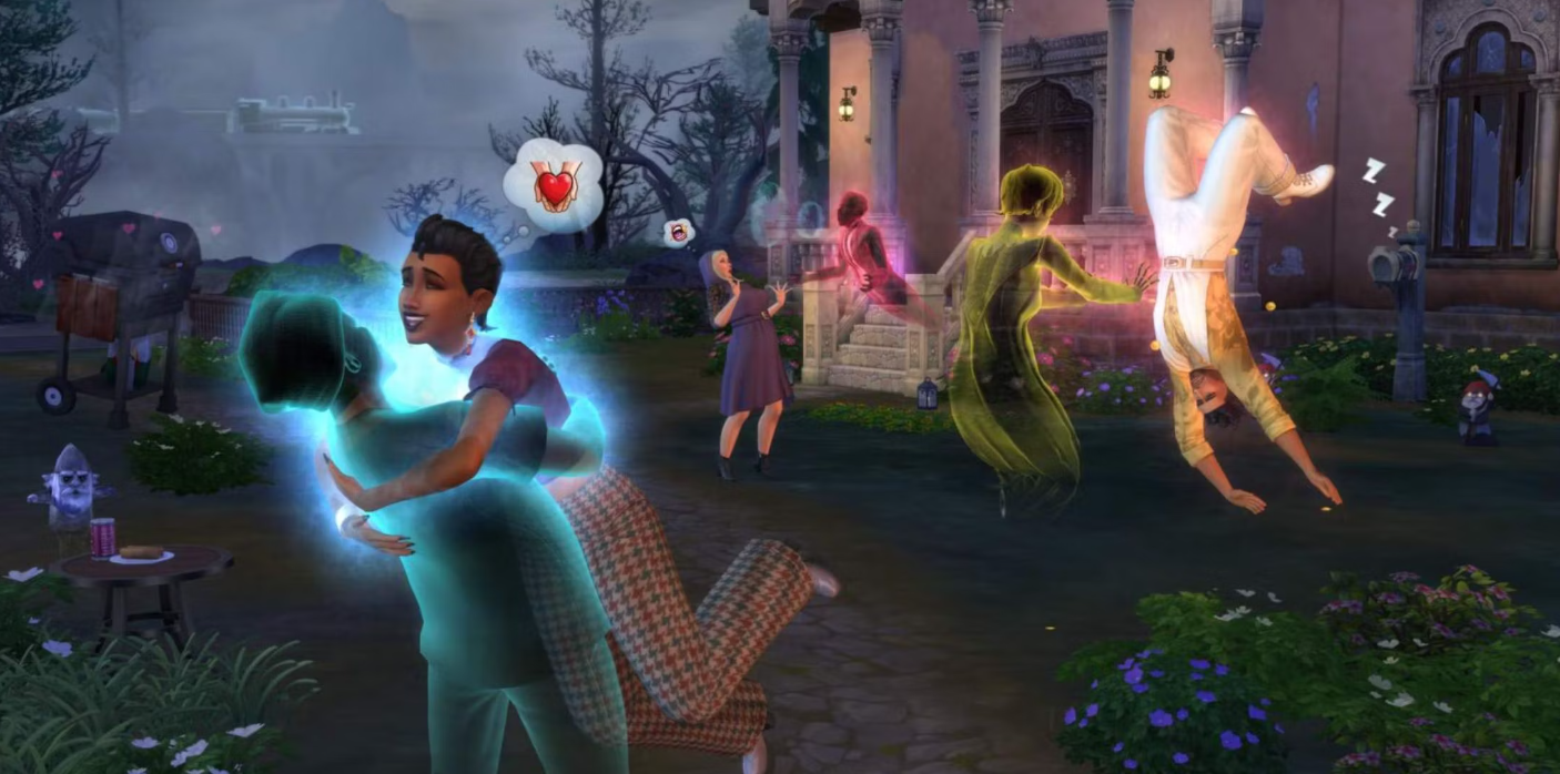Sims 4 Player Unveils Stunning Retro Tribute to the Life and Death Expansio — изображение 1