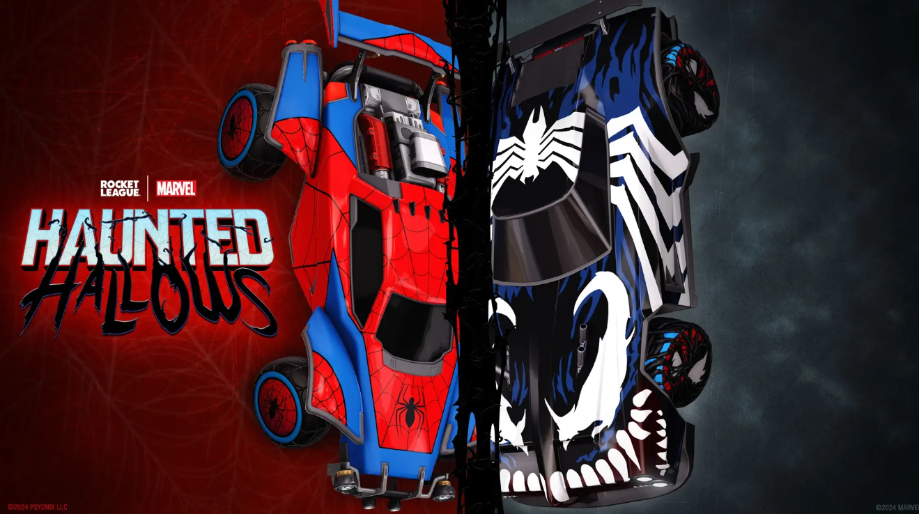 Человек-паук и Зловещая шестерка присоединяются к арене Rocket League! — изображение 1