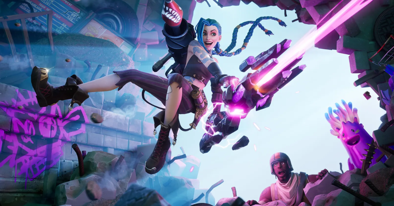 Когда выйдет скин Jinx для Fortnite и как его получить? — изображение 1
