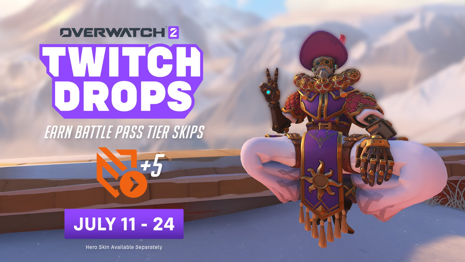 Обнаружьте последние Twitch-дропы Overwatch 2, доступные сейчас — изображение 1