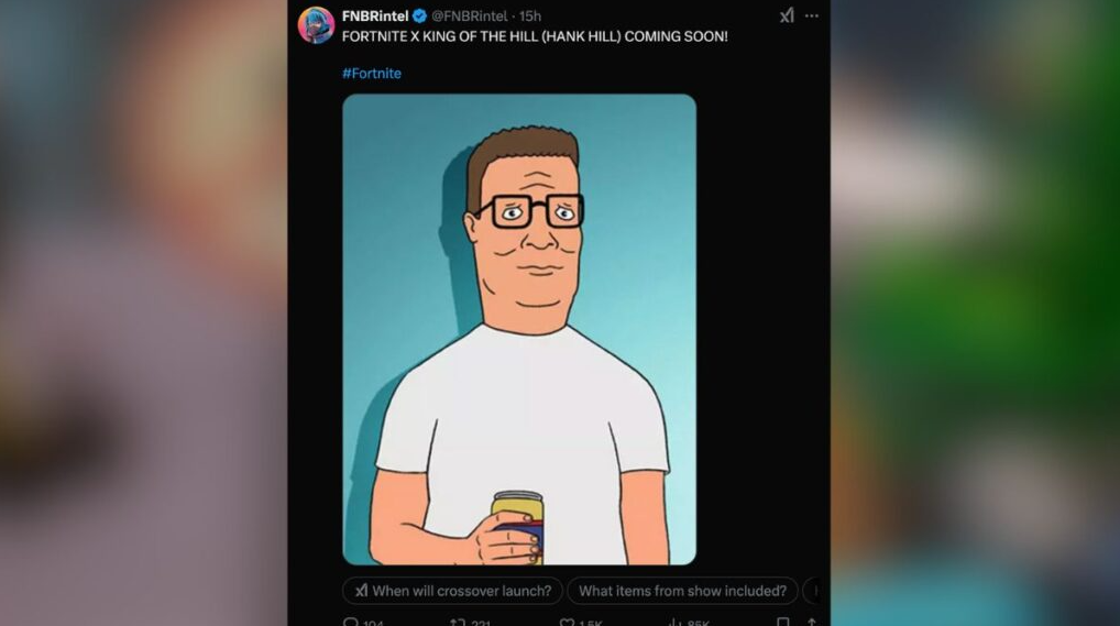 Взломы Fortnite: Кроссовер King of the Hill — изображение 2