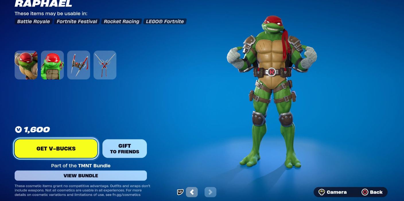 Свежие скины TMNT уже в Fortnite! — изображение 2