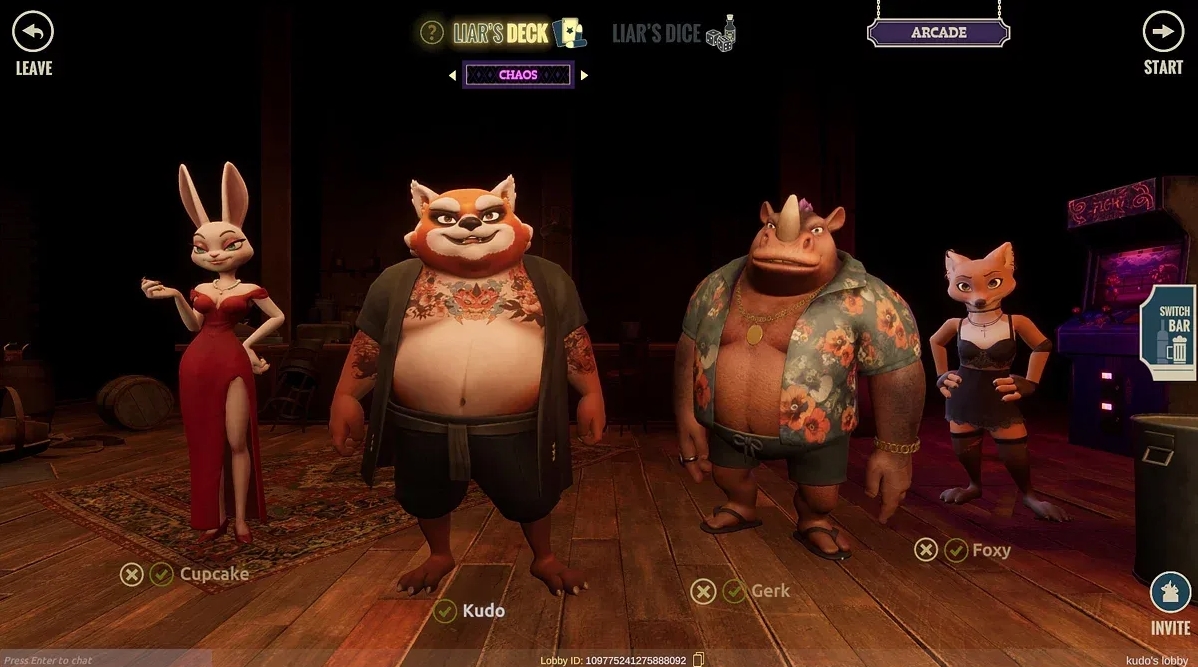 Liar’s Bar Превью 3