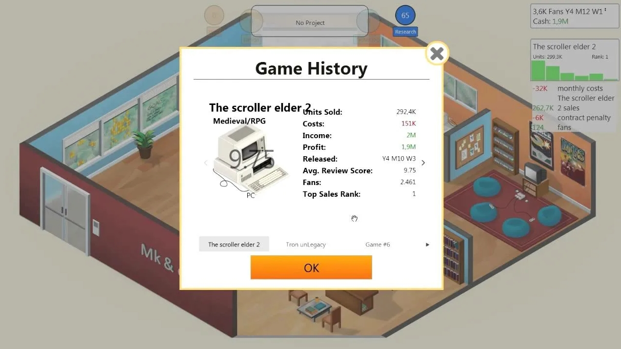 Game Dev Tycoon Превью 4