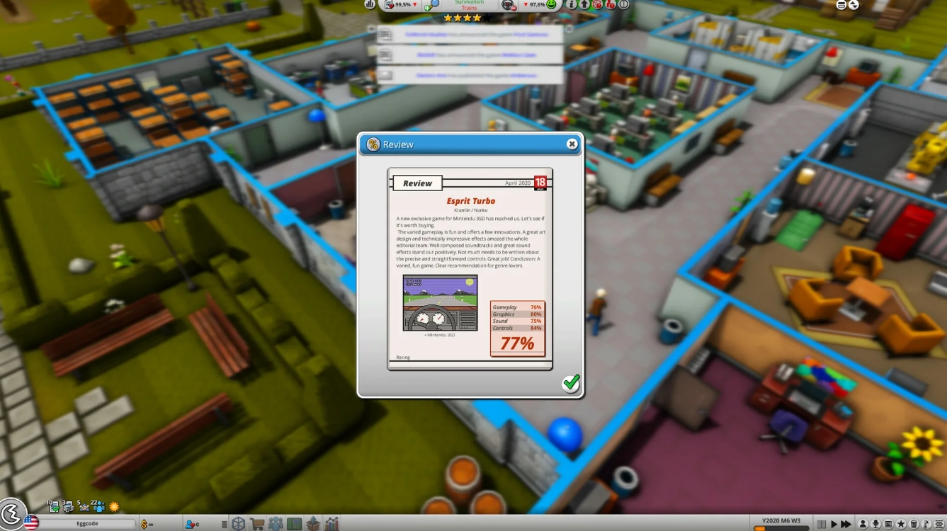 Mad Games Tycoon 2 Превью 1