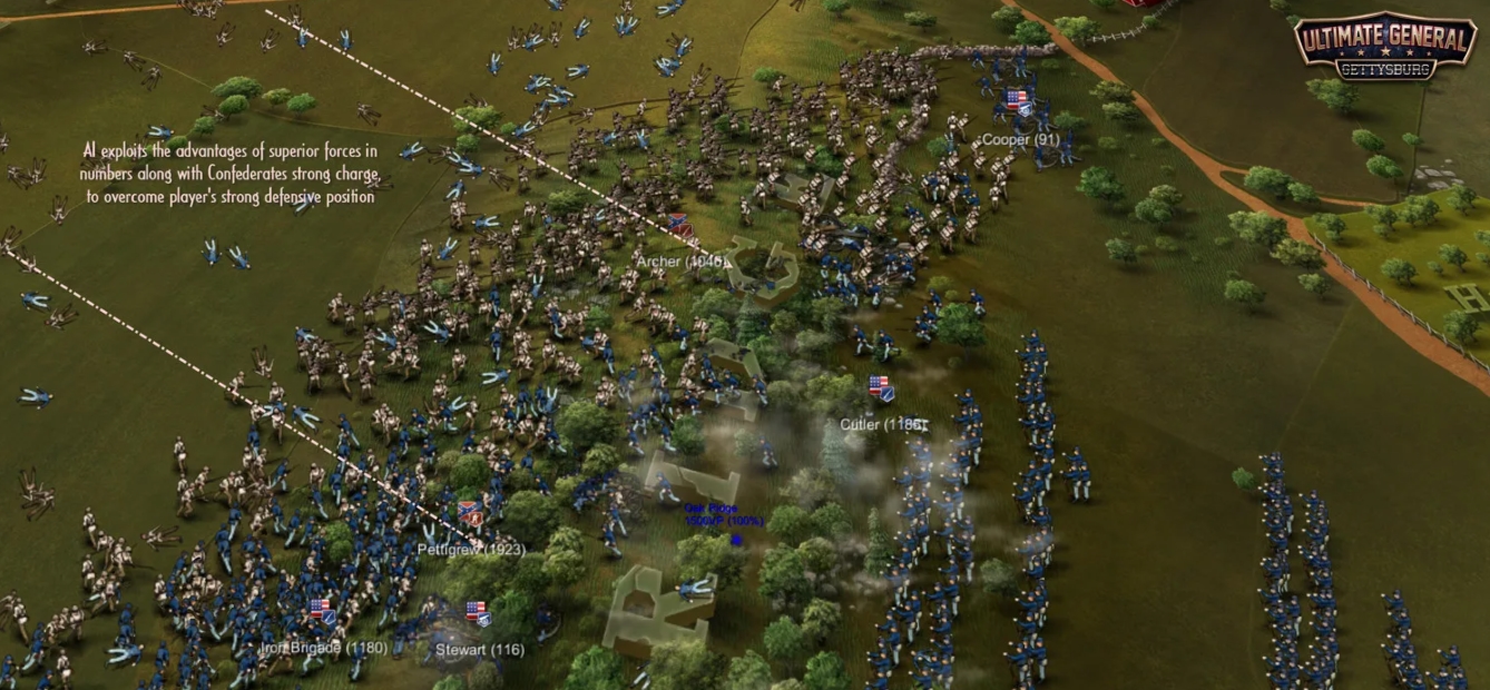 Ultimate General: Gettysburg Превью 1