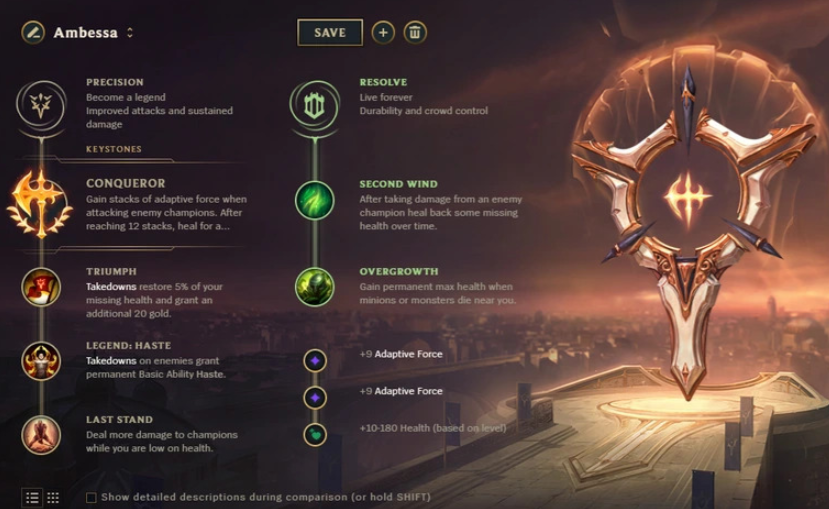 Гид Ambessa в League of Legends: Советы по игре, Руны, Все предметы, Контр-пики — изображение 6