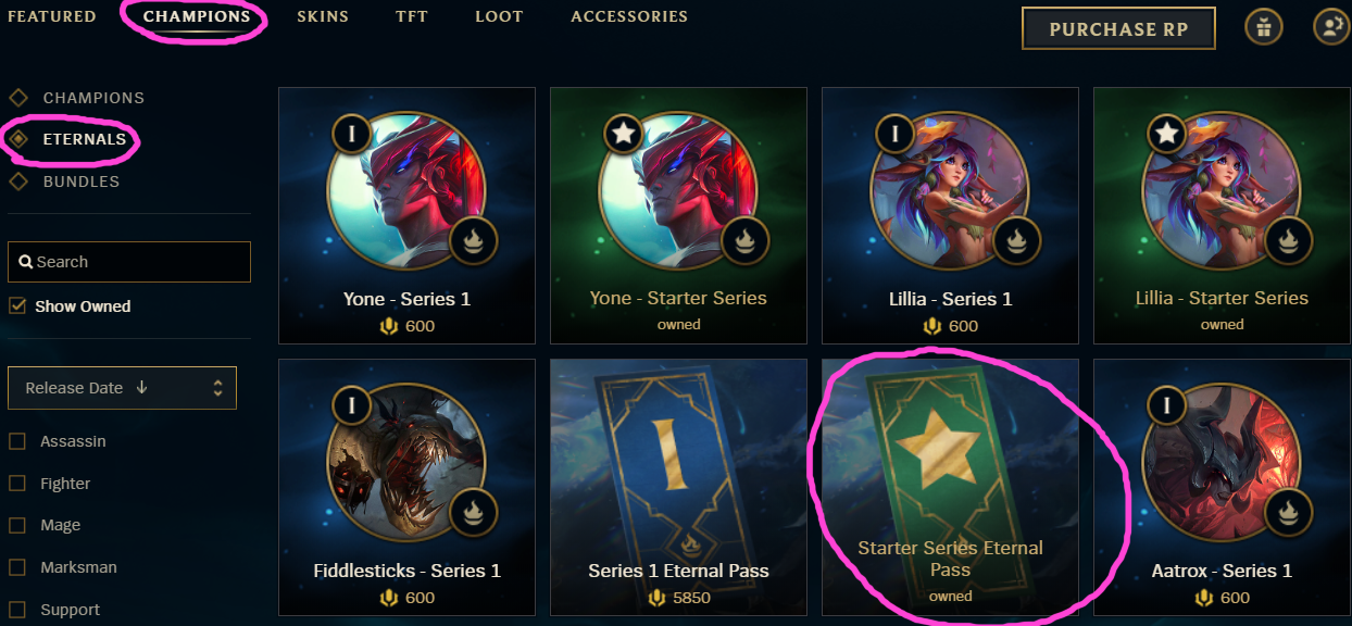 Подробности о Вечных в LOL: покупка, улучшения, количества и капсулыn — изображение 8