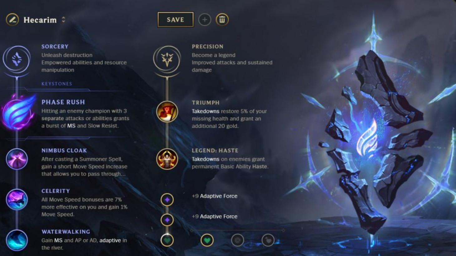 Обновленное руководство по Skarner 2025: сборка, тактика игры, руны, контрмерыn — изображение 6