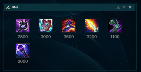 Гид по Мел в LoL: Построение, Руны, Советы по игре, Порядок повышения уровня — изображение 7