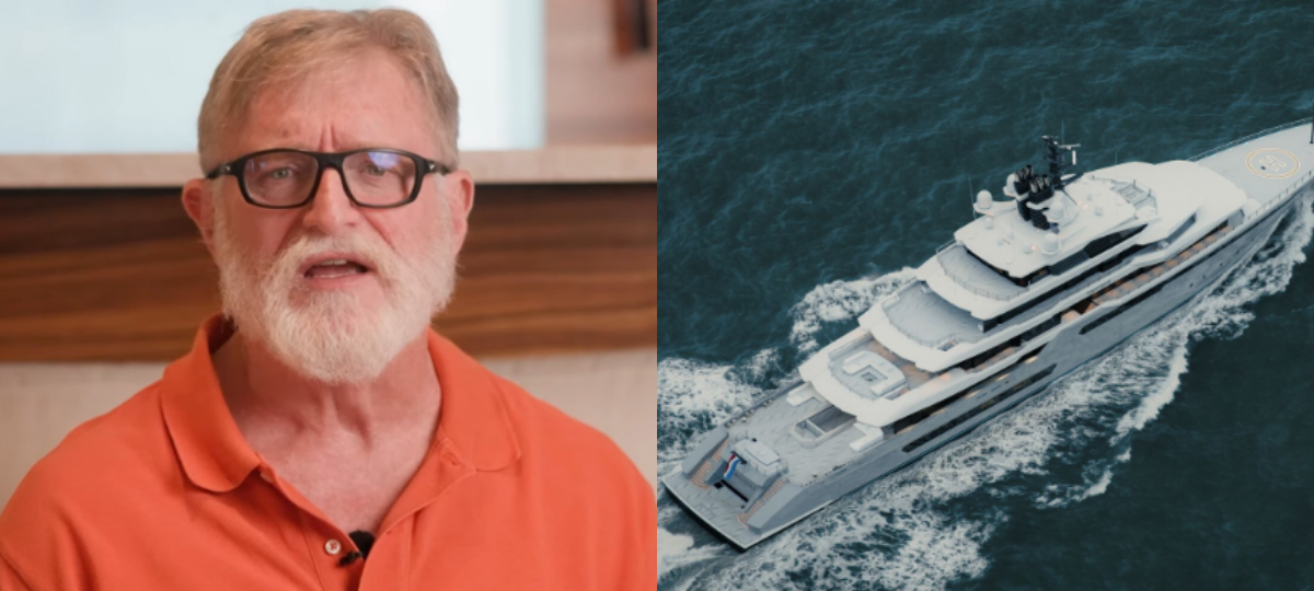 Гейб Ньюэлл купил яхту Левиафан за 500 миллионов долларов, с игровой зоной на борту из 15 станций — изображение 1