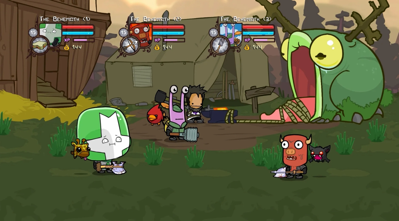 Castle Crashers Превью 3