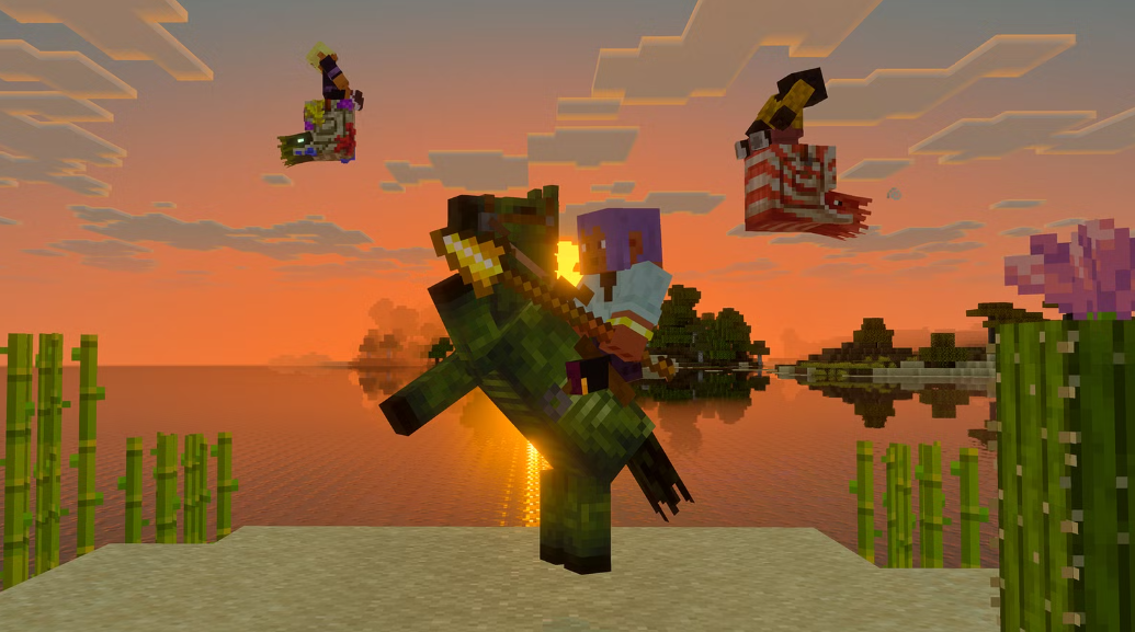 Обновление Minecraft: Лошади Хаоса — новые мобы, копья и подводные угрозыn — изображение 1