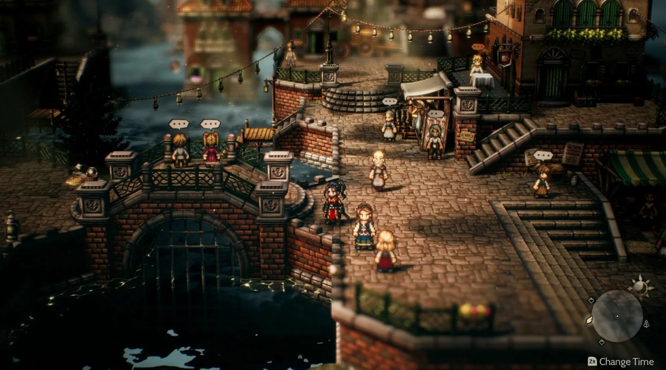 Octopath Traveler II Превью 4