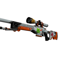 StatTrak™ AWP | Asiimov (Battle-Scarred)